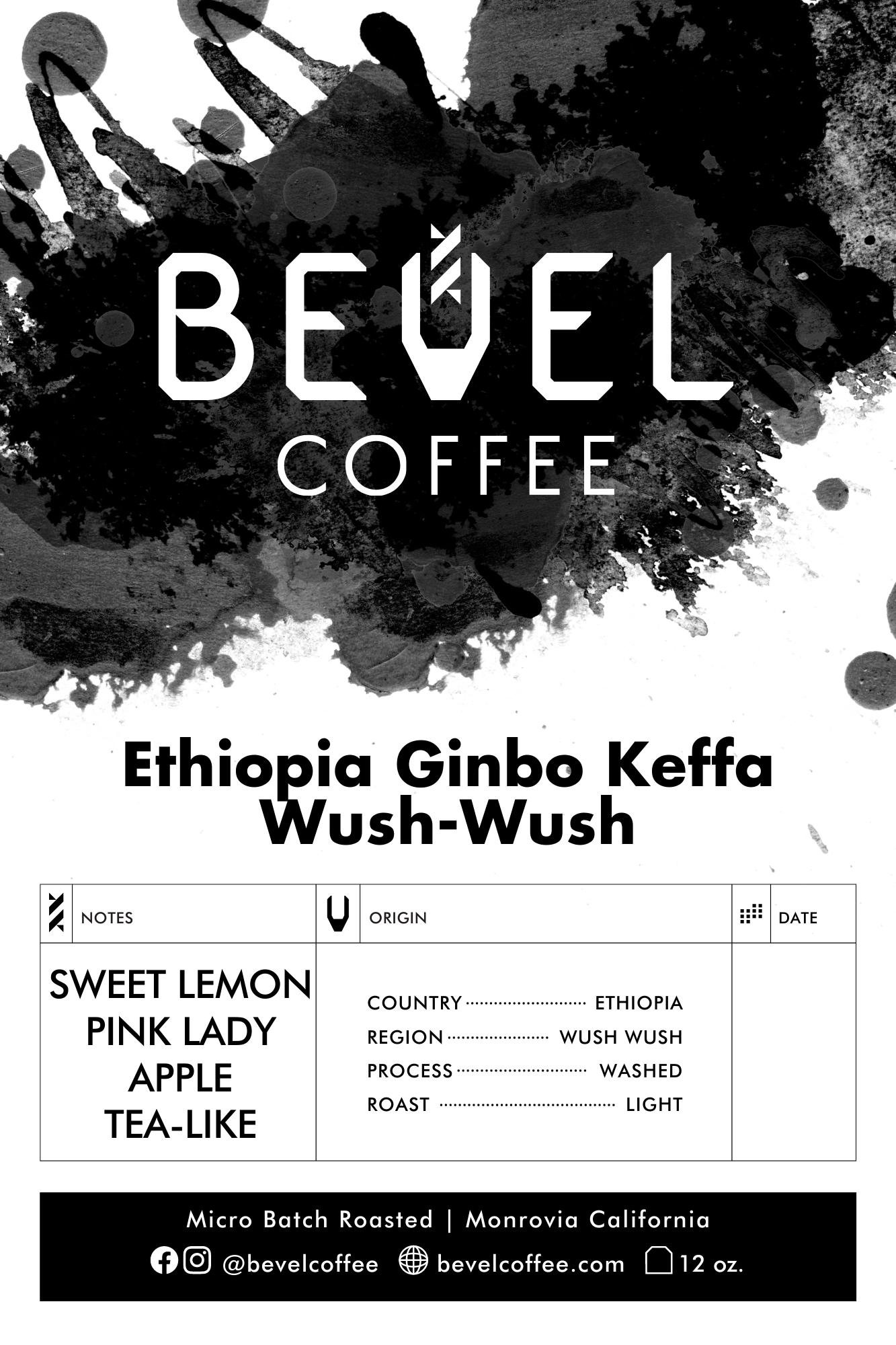 Ethiopia - Wush-Wush Ginbo Keffa - WHOLESALE