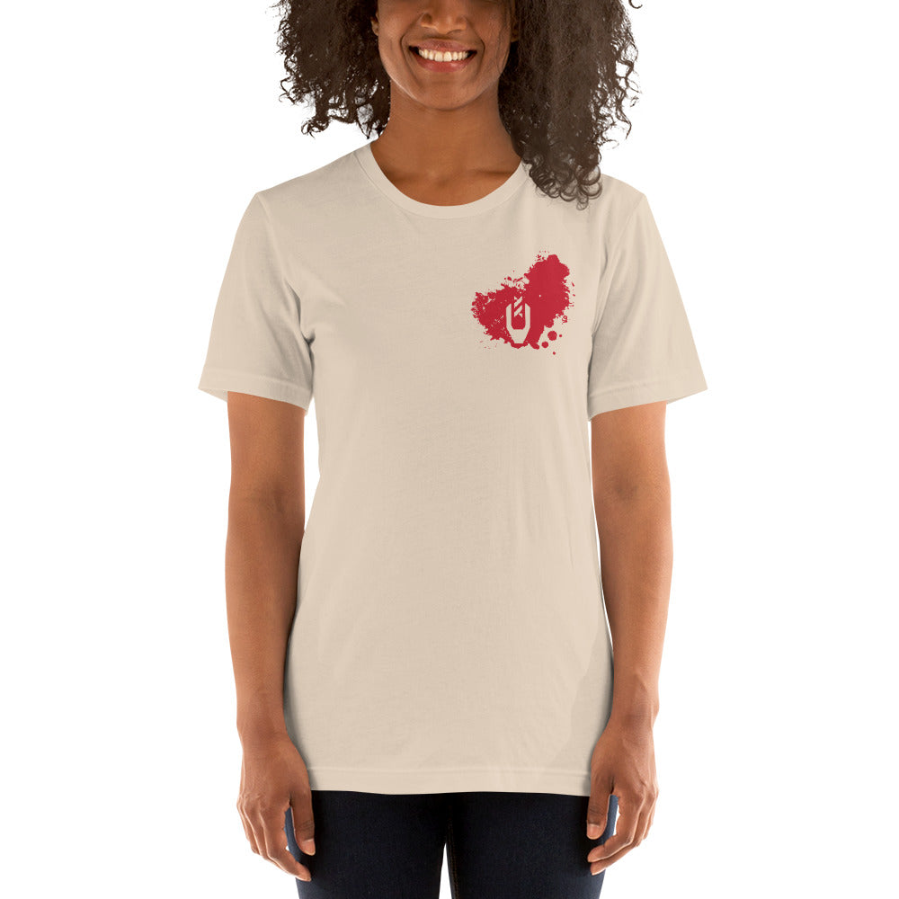 Splatter V Logo T-Shirt